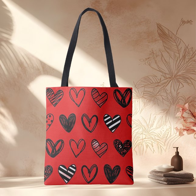 Rotes Herz Valentinstag-Special  Tasche (Von Creator hochgeladen)
