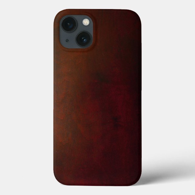 Rotes Holz Case-Mate iPhone Hülle (Rückseite)