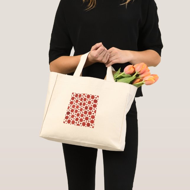 Rotes indisches Mosaik ITIMUD Mini Stoffbeutel (Vorderseite (Produkt))