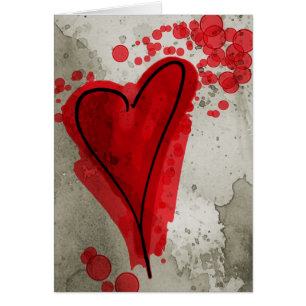Rotes Inky Herz