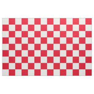Rotes kariertes stoff