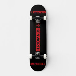 Rotes Kenworth  Skateboard
