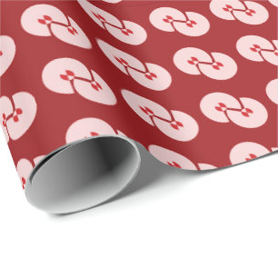 Rotes klassisches Packpapier für jeder Anlass