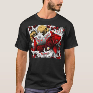 rotes koi T-Shirt