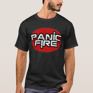 Rotes Kreislogo DES PANIK-FEUERS T-Shirt