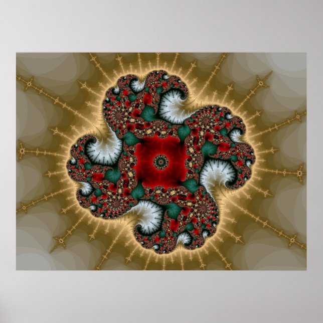 Rotes Kreuz #1 (Print) Poster (Vorne)