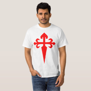 Rotes Kreuz des hl. Jakobus T-Shirt
