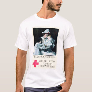 Rotes Kreuz fördert Gemeinschaftsgesundheit T-Shirt