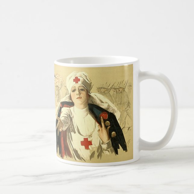 Rotes Kreuz Kaffeetasse (Rechts)