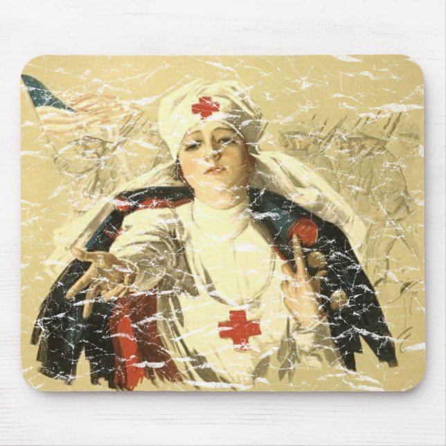 Rotes Kreuz Mousepad (Vorne)