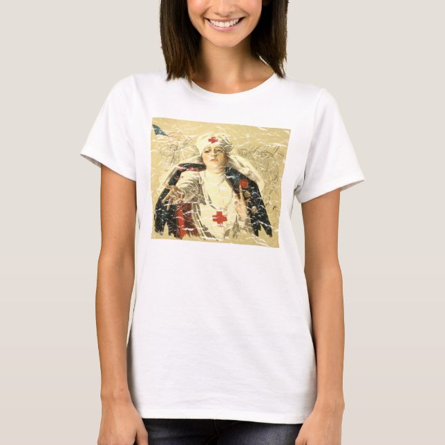 Rotes Kreuz T-Shirt (Vorderseite)