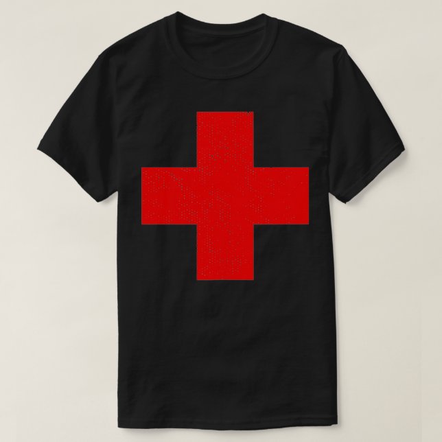 Rotes Kreuz T-Shirt (Design vorne)