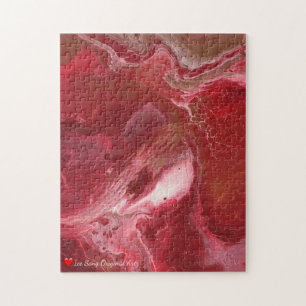 Rotes Kupfer Abstrakt