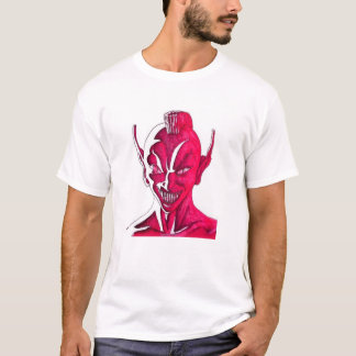 Rotes Lächeln T-Shirt