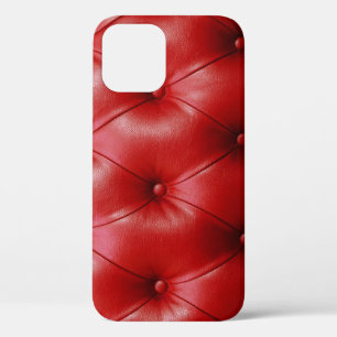 Rotes Leder: Eleganz der Stilelemente. Case-Mate iPhone Hülle
