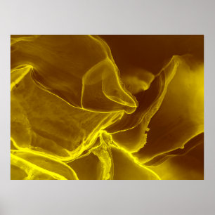 Rotes Leder, Textur Poster