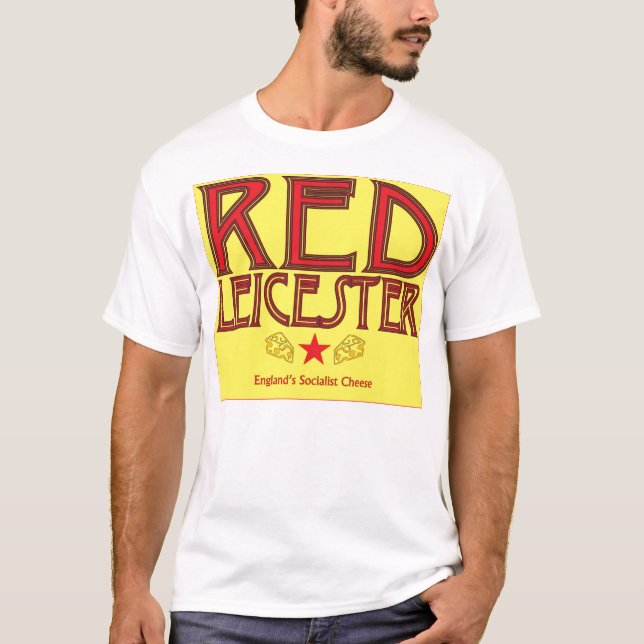 Rotes Leicester T-Shirt (Vorderseite)