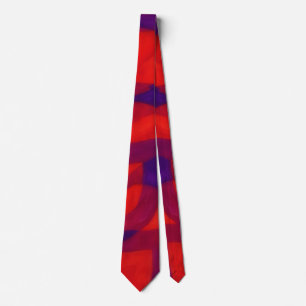 Rotes Lila und Blaues Cooles Halstuch Krawatte