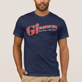 Rotes Logo des GI Film-Festival-Shirt-| T-Shirt