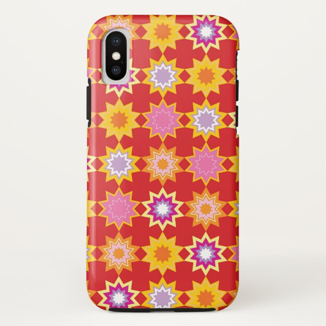 Rotes Marrakesch spielt Case-Mate iPhone Hülle (Rückseite)
