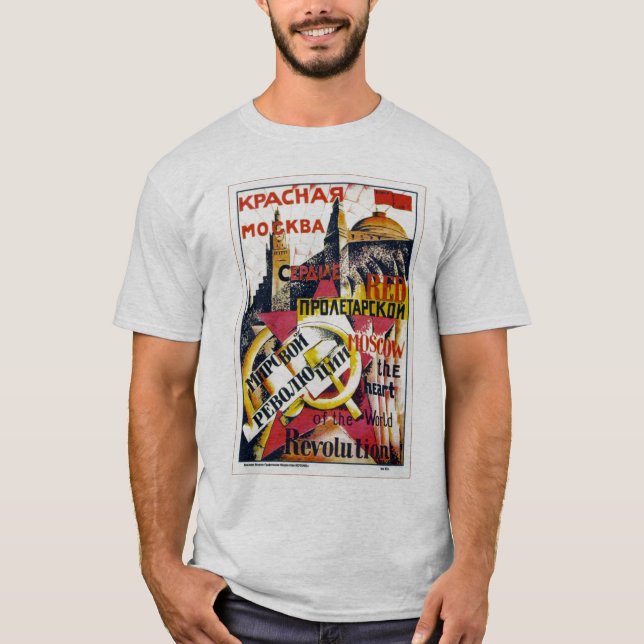 "Rotes Moskau" durch A. Rodchenko T-Shirt (Vorderseite)