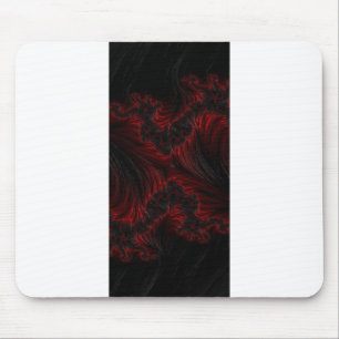 Rotes Muster Mousepad