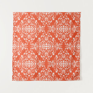 Rotes Muster Wandteppich