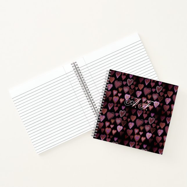 Rotes Notizbuch (Innenseite)