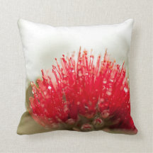Rotes Ohia Lehua Kissen