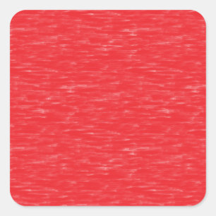 Rotes Öl gestrichen Quadratischer Aufkleber