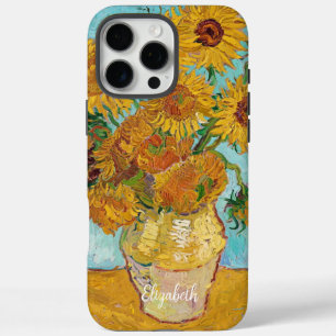 Rotes Orange Gelbes Gelbes Van Gogh iPhone 16 Pro Max Hülle