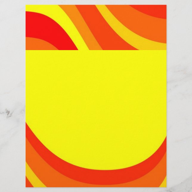 Rotes Orange und Gelb (Vorderseite)