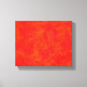 Rotes Oranges abstraktes Muster Stretch Canvas Dru Leinwanddruck