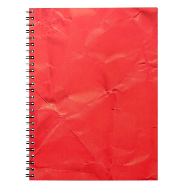 Rotes Papier abstrakte Textur Hintergrund Abstract Notizblock (Vorderseite)