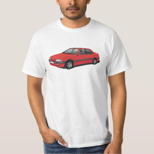 Rotes Peugeot 405 T-Shirt