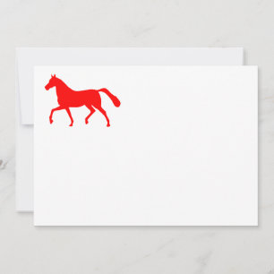Rotes Pferd