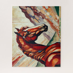 Rotes Pferd 500 Stück Puzzle