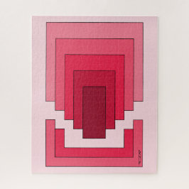 rotes Rechteck Abstrakt