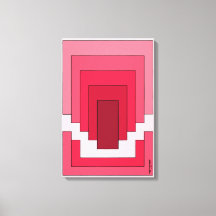 rotes Rechteck Abstrakt