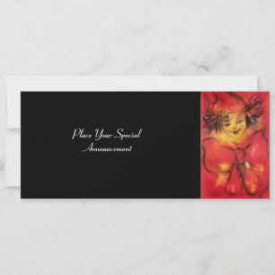 ROTES RIBBON, schwarz gelb Ankündigung