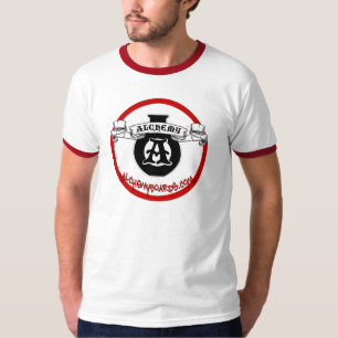 Rotes Ring-Alchimie-Logo-Shirt T-Shirt