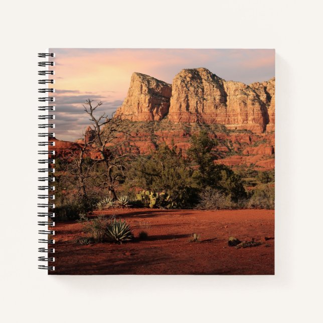 Rotes Rock Country Notizbuch (Vorderseite)