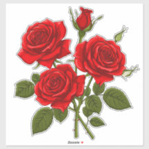 Rotes Rosenbouquet