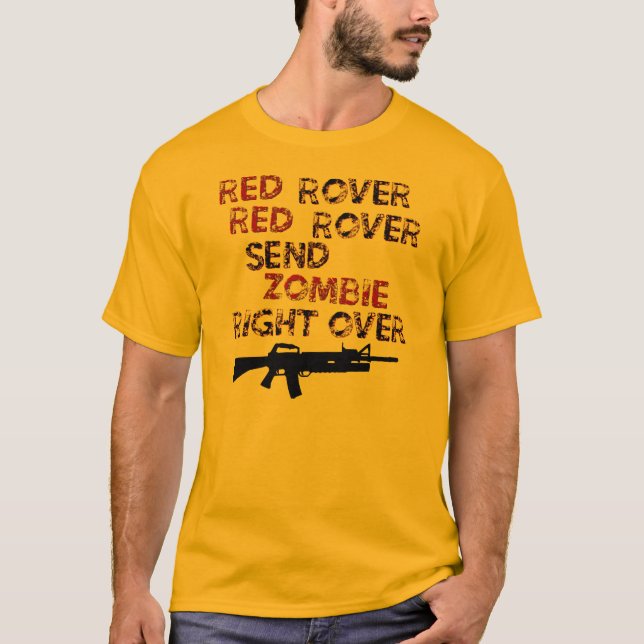 Rotes Rover T-Shirt (Vorderseite)