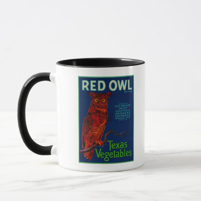 Rotes Schälpflanzchen Tasse (Links)