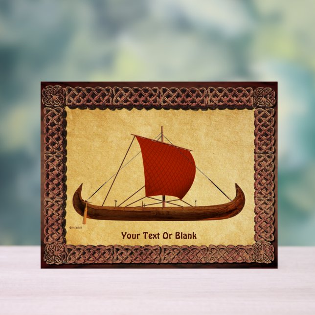 Rotes Segel - Kreuzfahrtschiff II Acrylschild (Neutral)