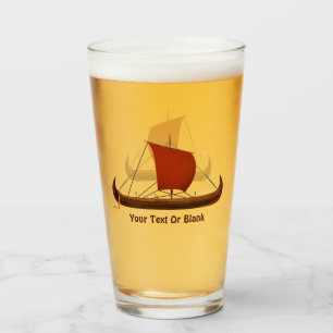 Rotes Segel - Kreuzfahrtschiff II Glas