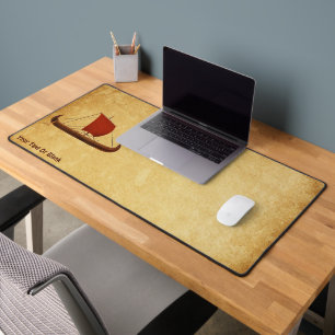 Rotes Segel - Kreuzfahrtschiff II Schreibtischunterlage