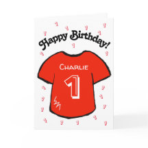 Rotes Shirt zum 1. Geburtstag