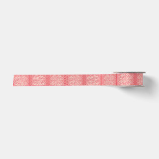 Rotes Spitzen-Design Satinband